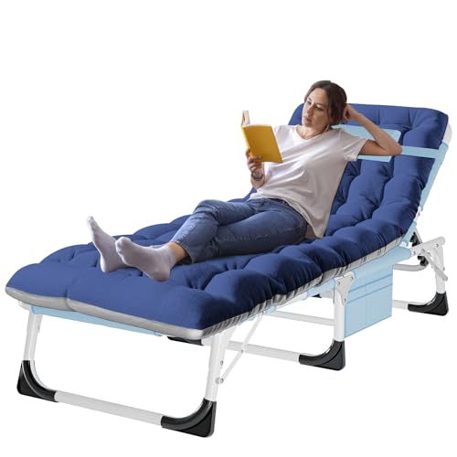 ABORON 3-in-1 Tanning Chair, 5-Position with Face and Arm Holes