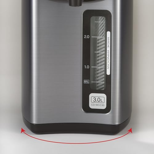 Zojirushi Micom Water Boiler and Warmer CD WCC30, 3.0l, 101 Oz (Silver)