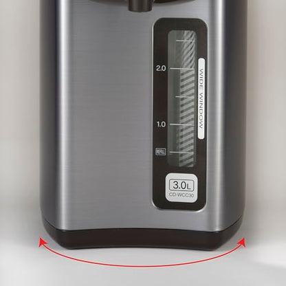 Zojirushi Micom Water Boiler and Warmer CD WCC30, 3.0l, 101 Oz (Silver)