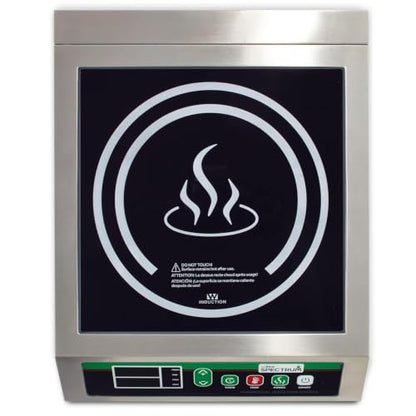 Winco 1800W Silver/Black Induction Cooktop Burner