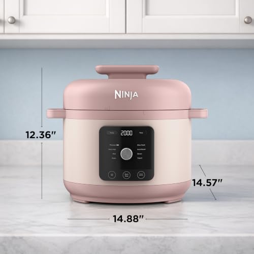 Ninja® HyperHeat™ 9-in-1 Pressure Cooker, 6.5-qt, Rose Quartz, PC201PK