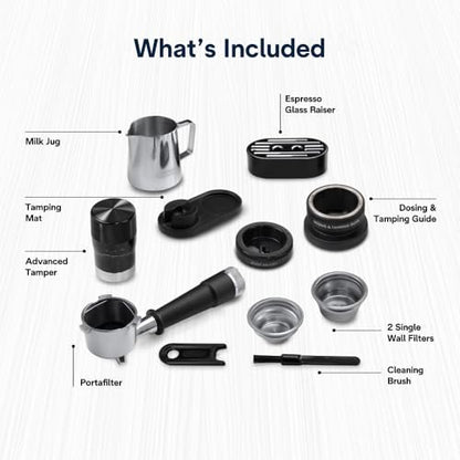 De'Longhi La Specialista Touch Espresso Machine with Grinder & Milk Frother – Cold Brew & Iced Coffee Maker, Burr Grinder, 10 Drink Presets, Compact Bean to Cup, Award-Winning Italian Design