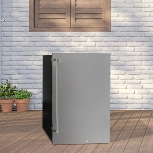 Danby 4.4 cu. ft. Outdoor Fridge in Stainless Steel DAR044A1SSO