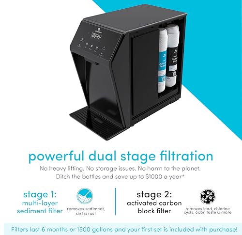 Avalon Electric Touch Countertop Bottleless Water Cooler Water Dispenser - 3 Temperatures