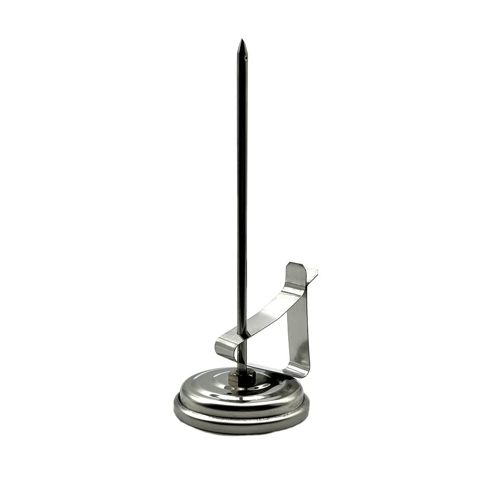 Nexgrill Deep Fry Thermometer – 5" Stainless Steel Instant Read with Pot Clip – Fish, Meat & Oil Thermometer for Frying, BBQ, Grilling – Up to 550°F – 660-0009