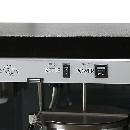 Paragon Contempo Pop 8 Ounce Popcorn Machine for Professional Concessionaires Requiring Commercial Quality High Output Popcorn Equipment, Black and Chrome