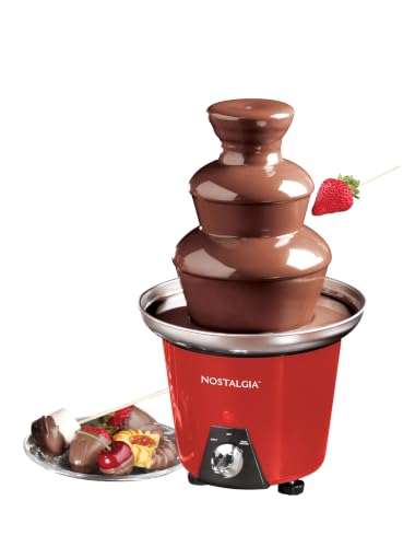 Nostalgia 24-Ounce Chocolate Fondue Fountain