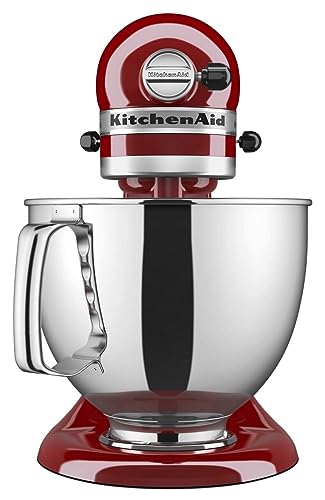 KitchenAid Artisan, 5-Qt Tilt Head Stand Mixer, KSM150PS, Empire Red