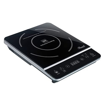 Rosewill Induction Cooker 1800 Watt, Induction Cooktop, Electric Burner with Stainless Steel Pot 10" 3.5 QT 18-8, RHAI-13001