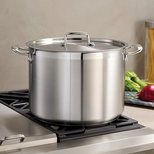 Tramontina Gourmet Stainless Steel 8-Quart Stock Pot with Lid