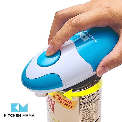 Kitchen Mama Auto Electric Can Opener, Sky Blue