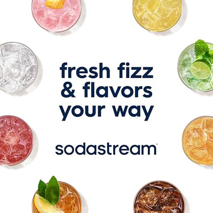 SodaStream - Bubly Fruit Drops for Sparkling Water | Natural Fruit Flavor | Zero Calories, No Sweeteners | Create Your Own Bubly with SodaStream | Variety Pack, Bubly Original, Pack of 6 | 8 Fl Oz