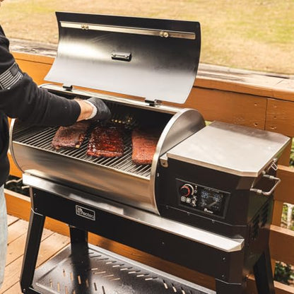 recteq Patio Legend 400 Pellet Smoker Grill with WiFi & App Connectivity, Outdoor Smokers Grills, Wood Pellet Grill, Temp Range 180° to 700+°