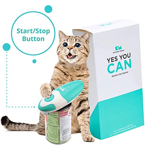 Kitchen Mama Auto Electric Can Opener, Teal