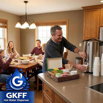 GKFF 11L (45 Cups) Hot Water Dispenser Urn, Commercial Hot Water Boiler