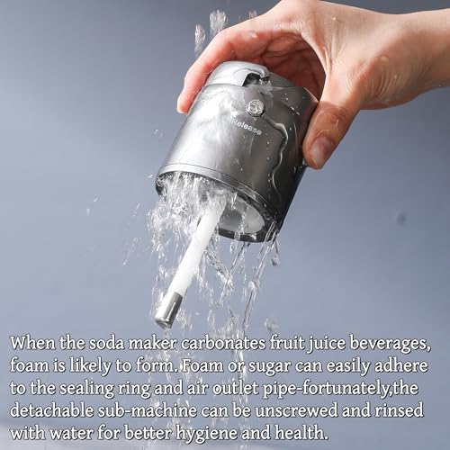 Airosia Multi‑function Sparkling Water Maker, Home Soda Carbonator Machine