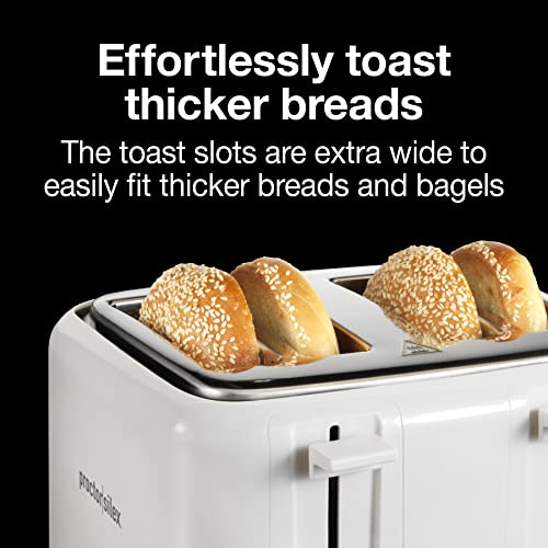 Proctor Silex 4 Slice Toaster with Extra Wide Slots For Bagels