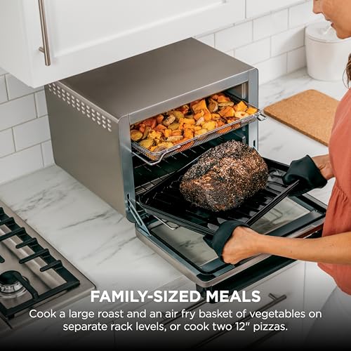 Ninja Foodi XL Pro Air Fry Oven, 10-in-1, Stainless Steel, DT201