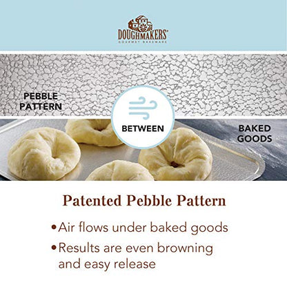 Doughmakers Biscuit Sheet Commercial Grade Aluminum Bake Pan 10" x 14"