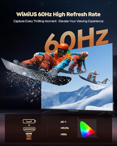 [Built-in Apps/4K Support] Smart Outdoor Projector with WiFi and Bluetooth, Movie Projector, DoIby Audio with Dual Speaker, Auto Focus w/ YouTube&PrimeVideo Proyector, Upgrad P62 Pro