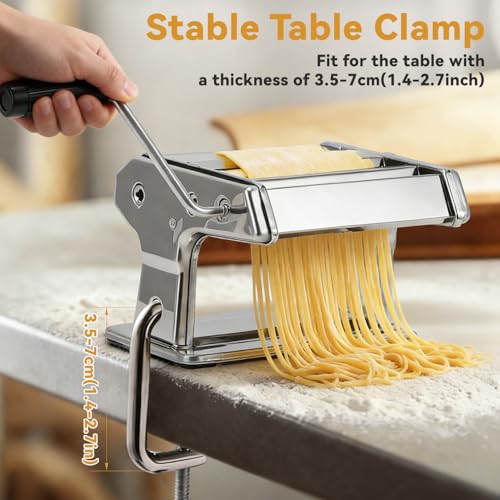 Manual Pasta Maker Machine & Noodle Maker