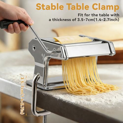 Manual Pasta Maker Machine & Noodle Maker