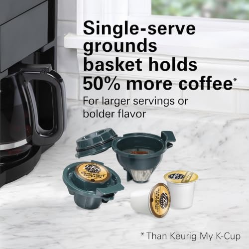 Hamilton Beach Flexbrew Advanced 5-in-1 Drip & Single Serve Coffee Maker