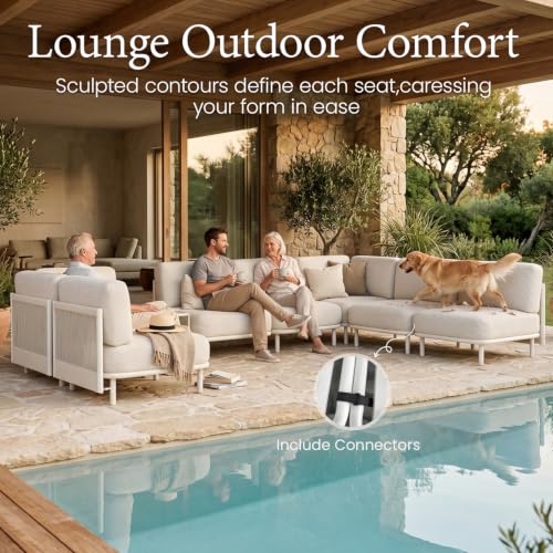 LayinSun 11 Pieces Patio Furniture Set