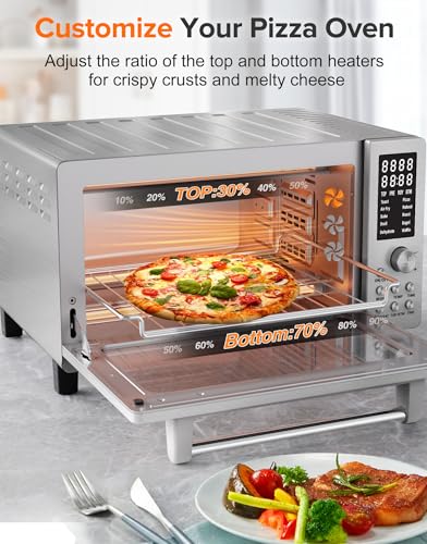 Nuwave Bravo Pro Smart Air Fryer Toaster Oven Countertop Combo