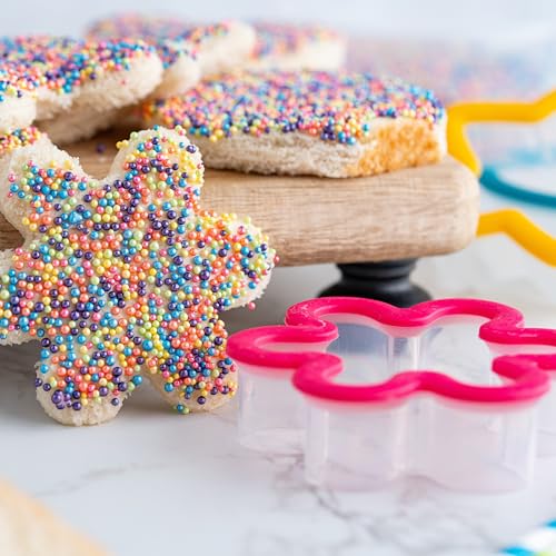 Wilton 4-Piece Comfort Grip Cookie Cutter Set, Assorted