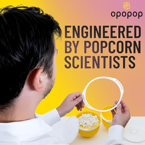 Opopop Silicone Popcorn Popper - Collapsible Microwave Popcorn Maker