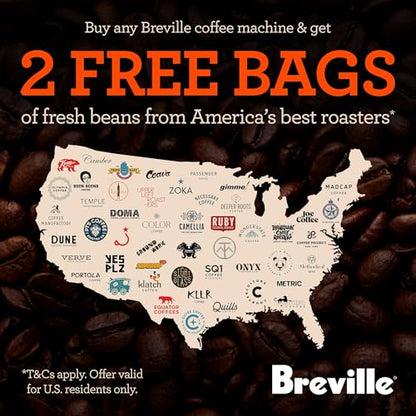 Breville Barista Express Espresso Machine BES870BTR, Black Truffle