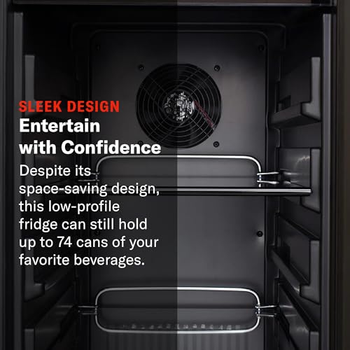 Blaze 15-Inch Outdoor Rated Compact Refrigerator | 3.2 Cu. Ft. Stainless Steel Fridge with Reversible Door & Adjustable Shelves | UL Certified for Outdoor Use | BLZ-SSRF-15
