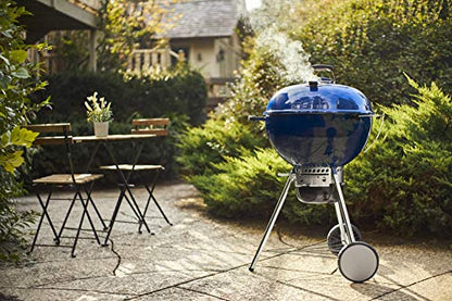 Weber® Master-Touch Charcoal Grill, 22-Inch, Deep Ocean Blue