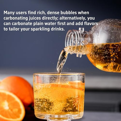 Airosia Multi‑function Sparkling Water Maker, Home Soda Carbonator Machine