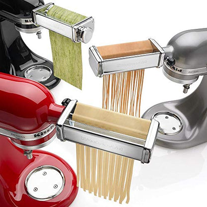 KitchenAid KPRA Pasta Roller & Cutter Set - Spaghetti & Fettuccine Attachment