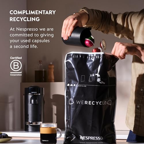 Nespresso Vertuo Coffee and Espresso Maker by Breville, Black