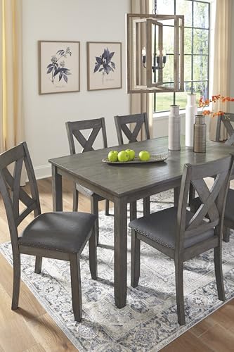 Signature Design by Ashley Caitbrook 7-Piece Dining Set, Gray Wash