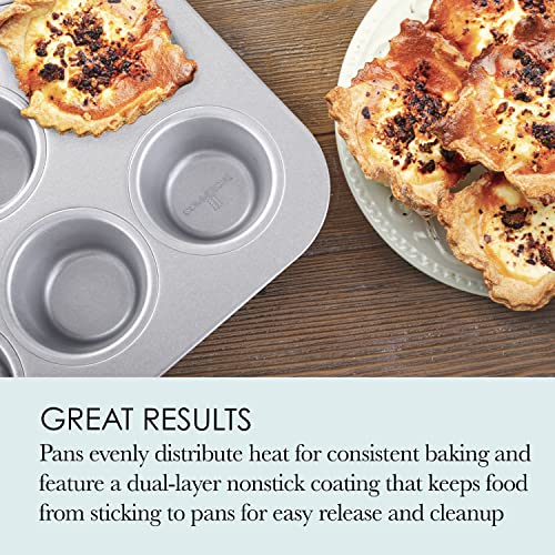 Chicago Metallic Commercial II Non-Stick 6-Piece Bakeware Set, Silver