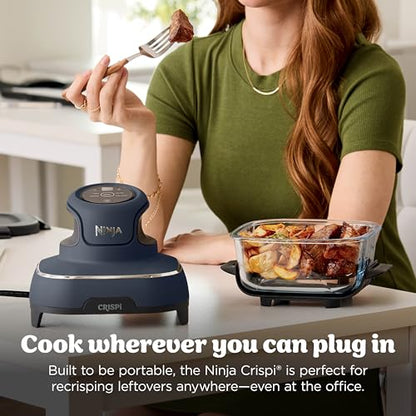 Ninja Crispi Glass Air Fryer, 4-in-1, Grey, FN101GY
