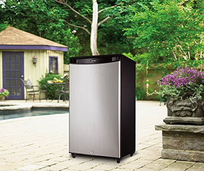 Danby 3.3 cu. ft. Outdoor Fridge in Stainless Steel