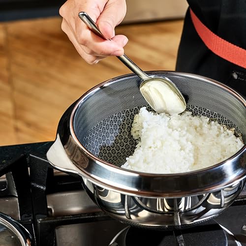 HexClad 2QT Hybrid Nonstick Rice Pot, Induction Ready
