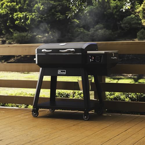recteq Pellet Grill SmokeStone RT-480SS, Outdoor Griddle Grill with Even Temperature, Rolled Steel Cooktop