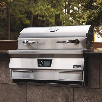 recteq E-Series Built-In 1300 Pellet Smoker Grill, Wi-Fi-Enabled Outdoor Grills & Smokers, Electric Pellet Grill with 1300 Sq In Cook Space