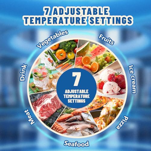 DEMULLER 3.88 CU.FT Capacity Refrigerator with Freezer Double Door Mini Fridge Small Refrigerator with 7 Adjustable Temp Control & 3 Glass Shelves for Kitchen Office Dorm Silver