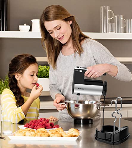 600W Powerful Hand Mixer Electric 10 Speed Powerful with Turbo