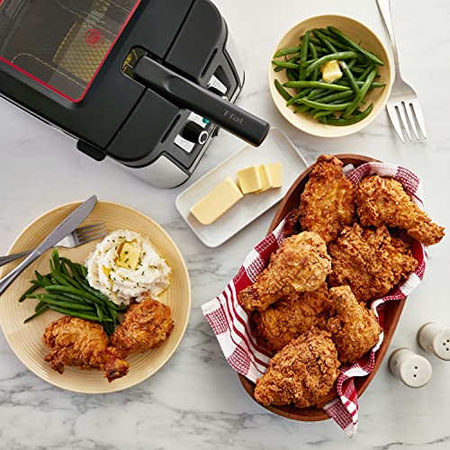 T-fal FR600D5A Electric Deep Fryer with Basket, 3.5L Oil, 1800W, Odor Filtration
