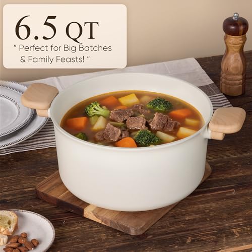 CAROTE 33pcs Pots and Pans Non Stick, Cookware Sets Detachable Handle, Induction Kitchen Pots and Pans, NonStick Cooking Set, Oven/Dishwasher/Fridge Safe, Space Saving