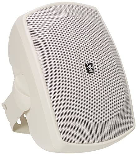YAMAHA NS-AW190WH 2-Way Indoor/Outdoor Speakers (Pair, White)