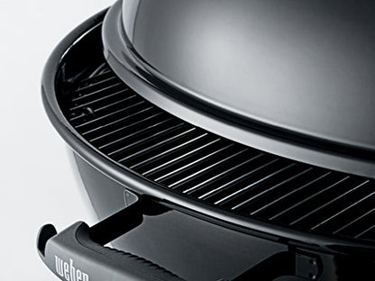 Weber Original Kettle Premium Charcoal Grill, 22-Inch, Green – Outdoor BBQ Grill with Built‑In Thermometer, Heat Control Dampers & One‑Touch™ Cleaning System